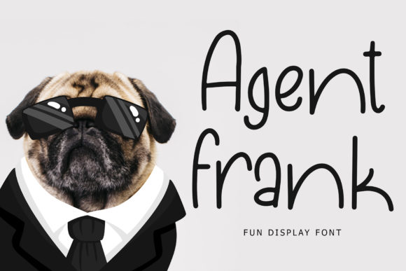 Agent Frank: A Fun Display Font for Campaign Creatives