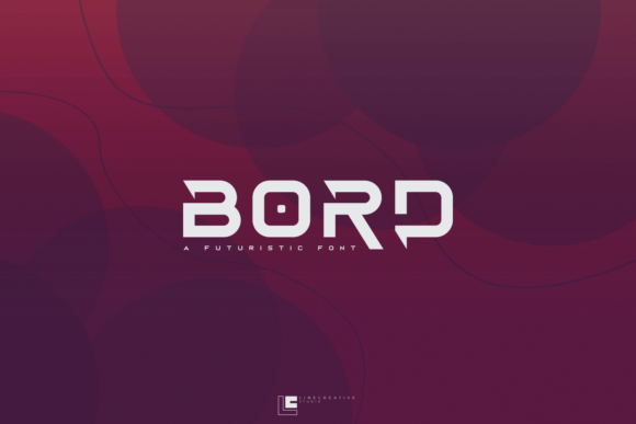 Bord Font: A Futuristic Display Typeface for Bold Branding
