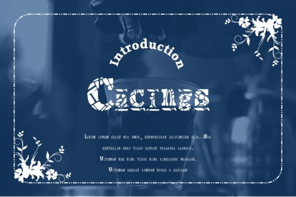 Cacings: A Playful Display Font for Eye-Catching Campaigns