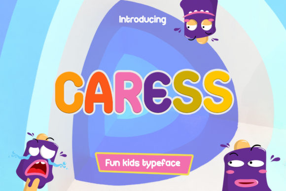 Carees: A Playful Display Font for Authentic Publishing