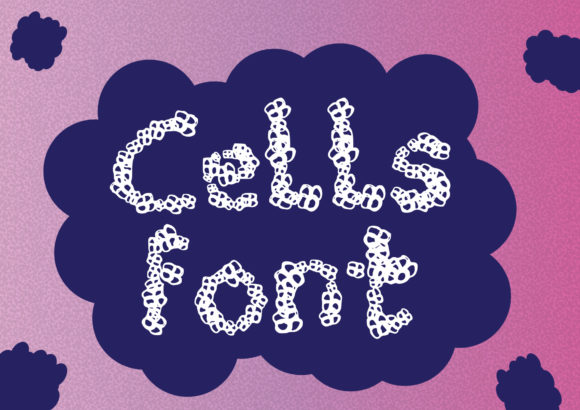 Cells: A Quirky Display Font for Bold Digital Campaigns