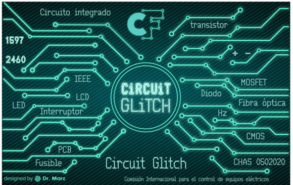 Circuit Glitch Brings a Bold Display Font to Digital Design