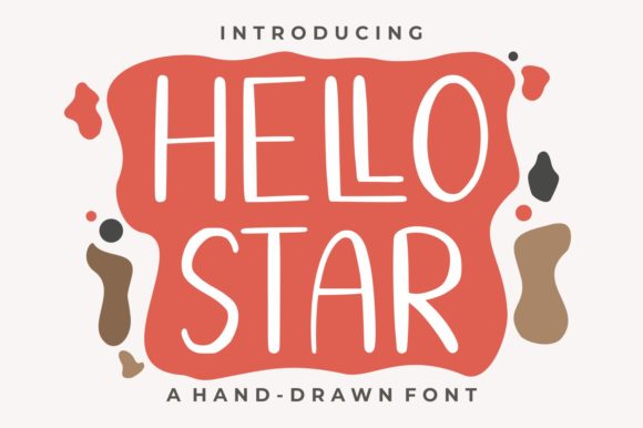 Hello Star: A Bold Display Font for Campaign Creatives