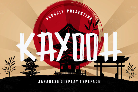 Kayooh: A Display Font That Commands a Room