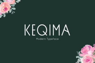 Keqima: A Clean Display Font for Approachable Branding