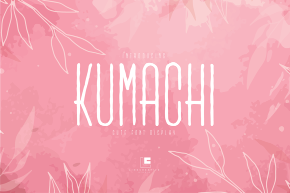 Kumachi: A Sweet Display Font for Branding Projects