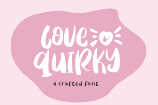 Love Quirky: An Elegant Display Font for Editorial Design