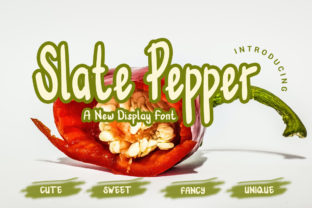 Slate Pepper: A Friendly Handwritten Font for Editorial Design