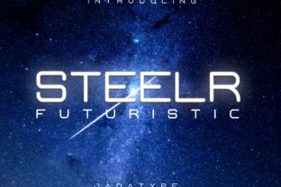 Steelr Typeface: A Bold Display Font for Campaigns
