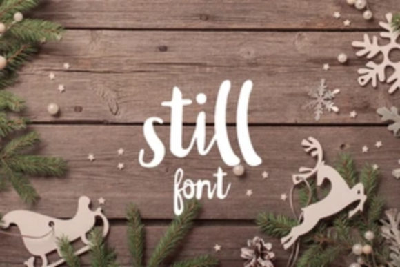 Still: A Down-to-Earth Display Font with Casual Charm