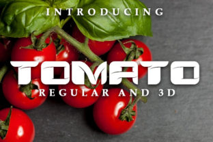 Tomato: A Bold Display Font for Campaign Creatives