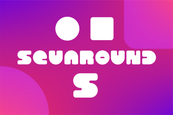 Using Squaround S Font for Playful Web Design