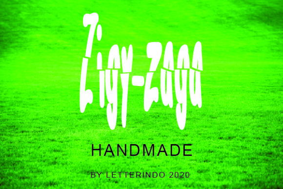 Zigy Zaga: A Quirky Display Typeface for Digital Designers